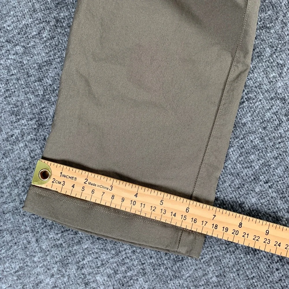 Lululemon ABC Pant Men 31x30 Brown Stretch Warpstreme Tech Chino Classic Fit